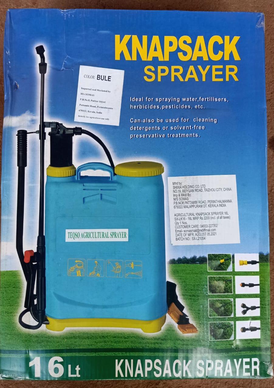 Knapsack sprayer